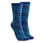 “I LOVE CHANUKAH” Adult Crew Socks – Rite Lite