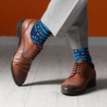 “I LOVE CHANUKAH” Adult Crew Socks – Rite Lite – view 4