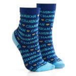 “I LOVE CHANUKAH” Youth Crew Socks – Rite Lite