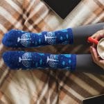 Menorah Youth Cozy Slipper Socks – Rite Lite – view 3