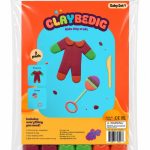 Claybedig Baby Set #1 (Stretchie & Rattle)