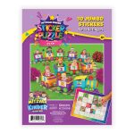 Mitzvah Kinder Alef Beis Sticker Puzzle