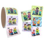 Mitzvah Kinder Alef Beis Sticker Roll